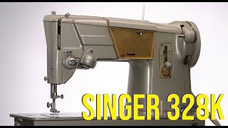 Singer 328k naaimachine introductie – Dutch Nederlands [upl. by Citarella]