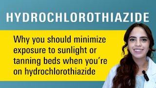 What You Need to Know before taking Hydrochlorothiazide [upl. by Wolf]