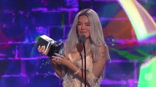 Karol G Premios Juventud 2021 Artista de la juventud femenino [upl. by Aidahs]