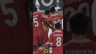 DIOGO JOTA SCORES Wolves vs Liverpool [upl. by Rhianna]