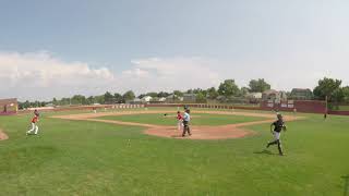 Chatfield Chargers 14u Hodges Vs Premier West Baseball Club 72521 [upl. by Innattirb]