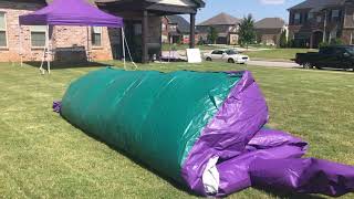 Inflating a Bounce House￼ Castle [upl. by Sherrie399]