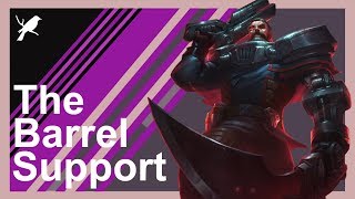 The Unstoppable Gangplank Support GP Support in a Ranked Game [upl. by Xilef861]