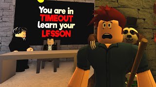 I Became A BLOXBURG JANITOR I Uncovered HORRIBLE SECRETS Roblox [upl. by Yssak61]