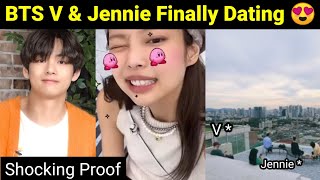 BTS V amp Jennie Finally Confirm Dating 😍  New Shocking Video [upl. by Rimisac]