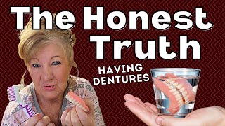 Reality of DENTURES and FULL MOUTH EXTRACTION  Stages of Grieving With Dentures [upl. by Niwde419]