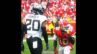 When Jalen Ramsey CALLED OUT Tyreek Hill 🍿😳 nfl shorts [upl. by Kerge]