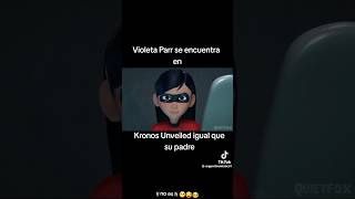 Violeta Parr  THE KRONOS UNVEILED theincredibles shorts violet youtube [upl. by Lantha561]