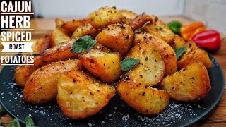 CAJUN HERB SPICED ROAST POTATOES [upl. by Sirak]