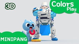 Learn colors with Miniforce  Colors Play  Cookie King  MiniPang TV Colors Play [upl. by Zednanref]