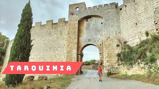 Tarquinia cosa vedere nel centro storico e nella necropoli etrusca [upl. by Ecnerret]