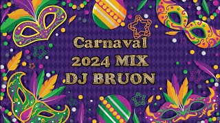 CARNAVAL 2024 MIX DJ BRUON alleen nieuwe liedjes [upl. by Akimahc416]