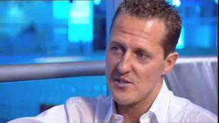 Inside Sport Michael Schumacher interview 2008 [upl. by Atoked]