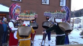 Silvesterchlausen Urnäsch 1312015 Teil 1 [upl. by Eradis]