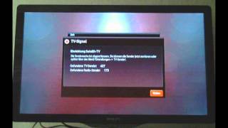 Vodafone TV Center 1000 resetten mit Sat Installation [upl. by Karalynn]