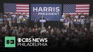 Harris and Trump campaigns prioritize Pennsylvania a key battleground in November election [upl. by Occir421]