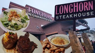 Longhorn Steakhouse Our Review  Sevierville Tennessee  New Items and More [upl. by Niel]