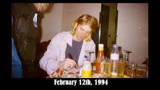 Kurt Cobain 1994 January to April picture timeline [upl. by Midis]