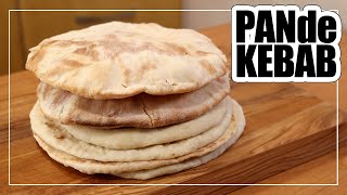 Pan de Pita Pan Árabe Fácil en casa  Con y Sin Horno [upl. by Ahcsas]