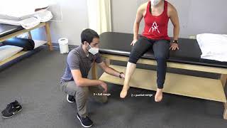 Manual Muscle Test for Eversion with Plantarflexion [upl. by Aicelaf]