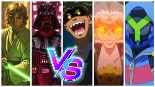 DAMN Luke Skywalker Darth Vader Vs Tyrannobeat Shinobishadow Cobalt Dransword Beyblade X Battle [upl. by Giraldo]