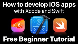 Learn how to develop iOS apps with Xcode Swift and SwiftUI 📱 FREE beginner tutorial [upl. by Llebana]