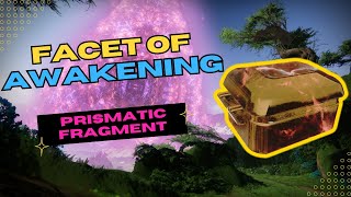 How to unlock Facet of Awakening in Destiny 2  Memory Refractions of light chest location [upl. by Eiclek]