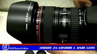 Canon 24105mm f4L IS USM Lens Unboxing  Field Tests [upl. by Leimad293]