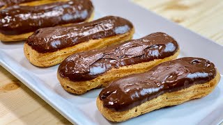 LES ÉCLAIRS AU CHOCOLAT 🍫 Tous les conseils pour réussir la pâte à choux👌 Deli Cuisine [upl. by Eicrad417]