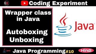 Wrapper class in Java  Autoboxing and Unboxing with ExampleHindi  Hindi java [upl. by Arad]