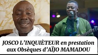 Josco l’inquiéteur en prestation aux obsèques d’Aïjo Mamadou [upl. by Voss]