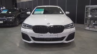 BMW 530e xDrive Touring Alpine White 3 Car 2022 Exterior and Interior [upl. by Ki]