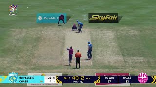 What a Run Chase from Roston Chase  CPL 2024 [upl. by Aniretac665]