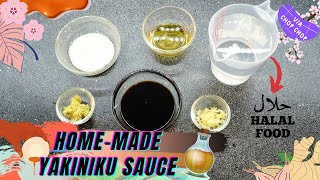 YAKINIKU SAUCE HALAL RECIPE  SAOS YAKINIKU  YAKINIKU HALAL TANPA ALCOHOL  HALAL YAKINIKU SAUCE [upl. by Oahc]