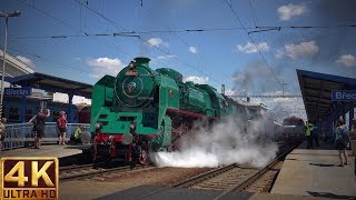 Prezidentský vlak  Czech President Train 372018 4K [upl. by Zarihs]