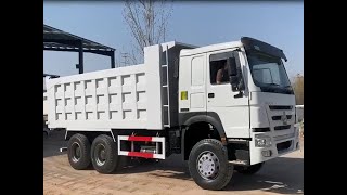 HOWO 371HP Right Drive Dump Truck  Sinotruk Brand Allround Protection [upl. by Nilok]