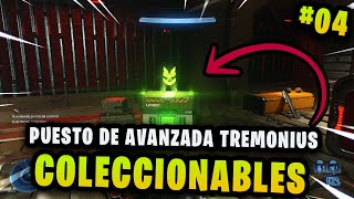 ¿Como conseguir TODOS los COLECCIONABLES de PUESTO DE AVANZADA TREMONIUS Halo Infinite 04 [upl. by Tiffy]