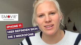 iPhone 11 Hier befinden sich die drei Mikrofone [upl. by Lari862]