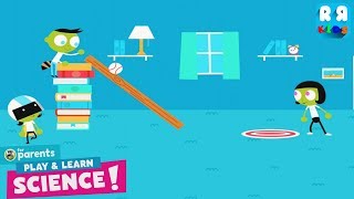 Play and Learn Science  Learn and Play about Ramp and Roll  Educational Games [upl. by Huai]