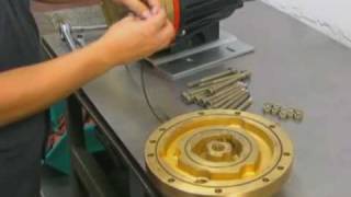 Part 5  Fluid End Service Continued  HydraCell Service and Maintenance Video [upl. by Nealey]