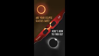 Find Out If Your Eclipse Glasses Are Safe [upl. by Erdnaed]