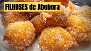 Como Fazer Filhoses de Abobora  Receita Portuguesa [upl. by Oflodur]