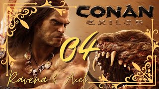 Conan Exiles E04 Podróż życia z AxelGamesTV [upl. by Omlesna]