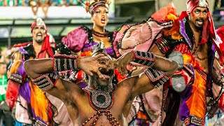 GRANDE RIO 2022 EM 4K  Comissão de Frente no Setor 1  Desfile das Campeãs [upl. by Izaak]