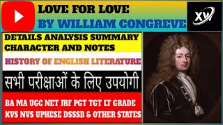 Love for Love by william congreve [upl. by Ylreveb]