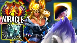 Miracle really likes Mirana Carry  Insane Game Dota 2 Pro gameplay [upl. by Yecnahc]