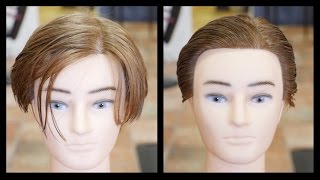 Leonardo DiCaprio Titanic Haircut Tutorial  TheSalonGuy [upl. by Aneeram502]