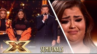 Acacia amp Aaliyah vs Scarlett Lee The BIG SingOff  SemiFinals Night 2 The X Factor UK 2018 [upl. by Amoeji127]