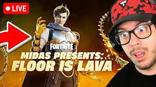 NEW UPDATE Drum Gun Chains of Hades and FLOOR IS LAVA Fortnite [upl. by Ezmeralda]