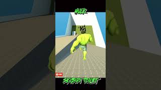 Hulk RUN Jump DESTROY SKIBIDI TOILET multiverse  Gmod 1240 shorts gmod [upl. by Cantone]